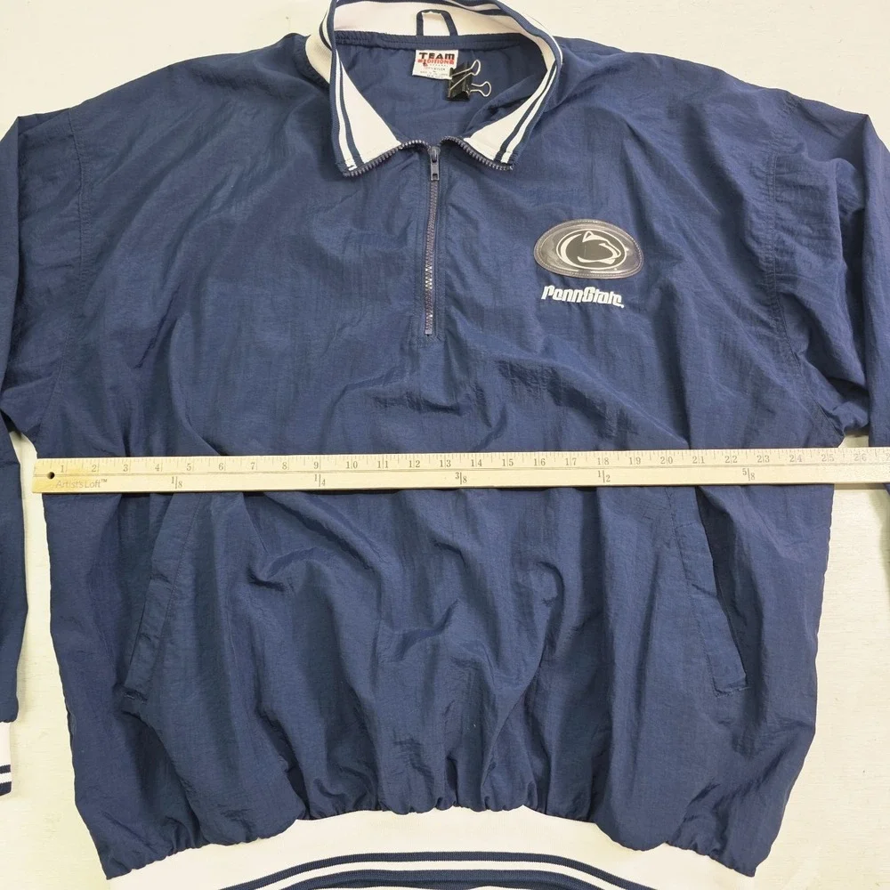 Vintage Penn State Nittany‎ Lions Team Edition Pullover Windbreaker Men's SZ M